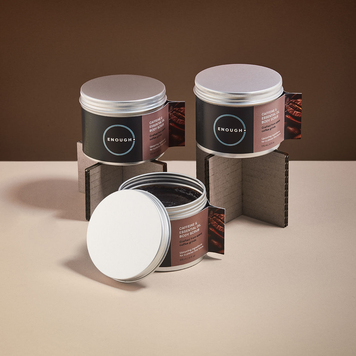Caffeine & Essential Oil Body Scrub