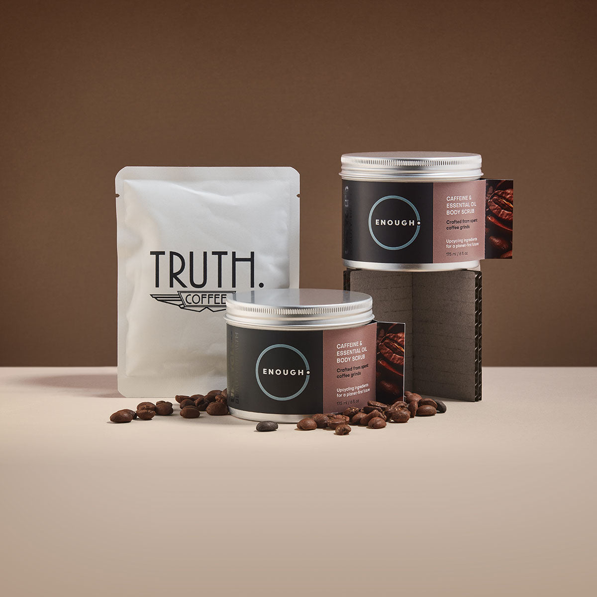 Caffeine & Essential Oil Body Scrub