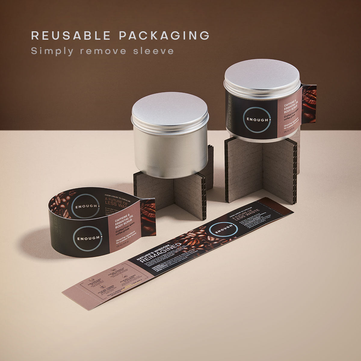 Caffeine & Essential Oil Body Scrub