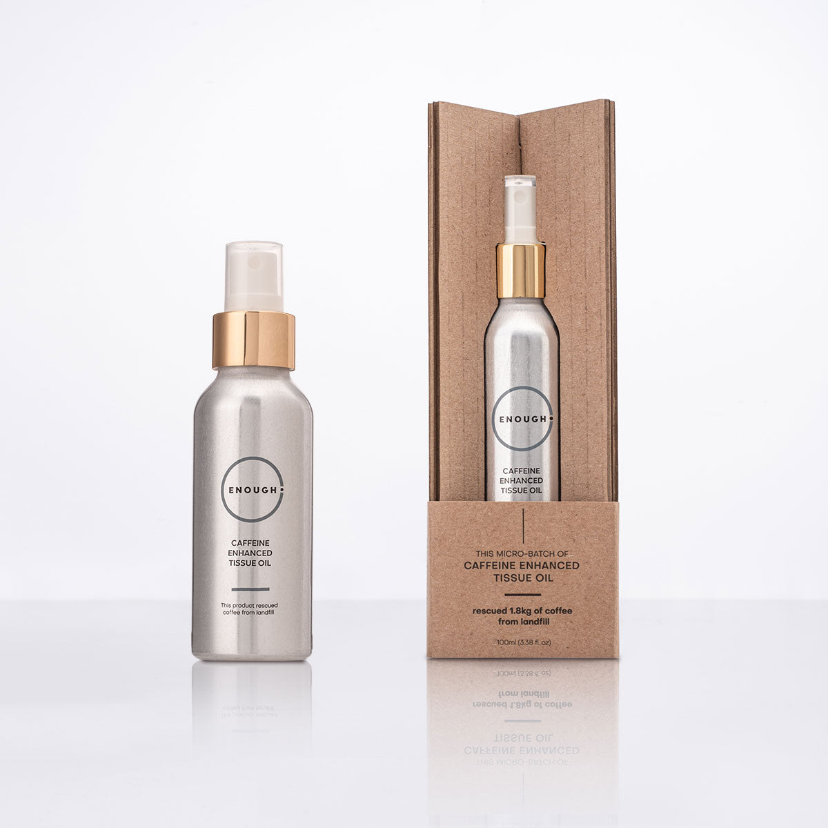 Caffeine Enhanced Tissue Oil