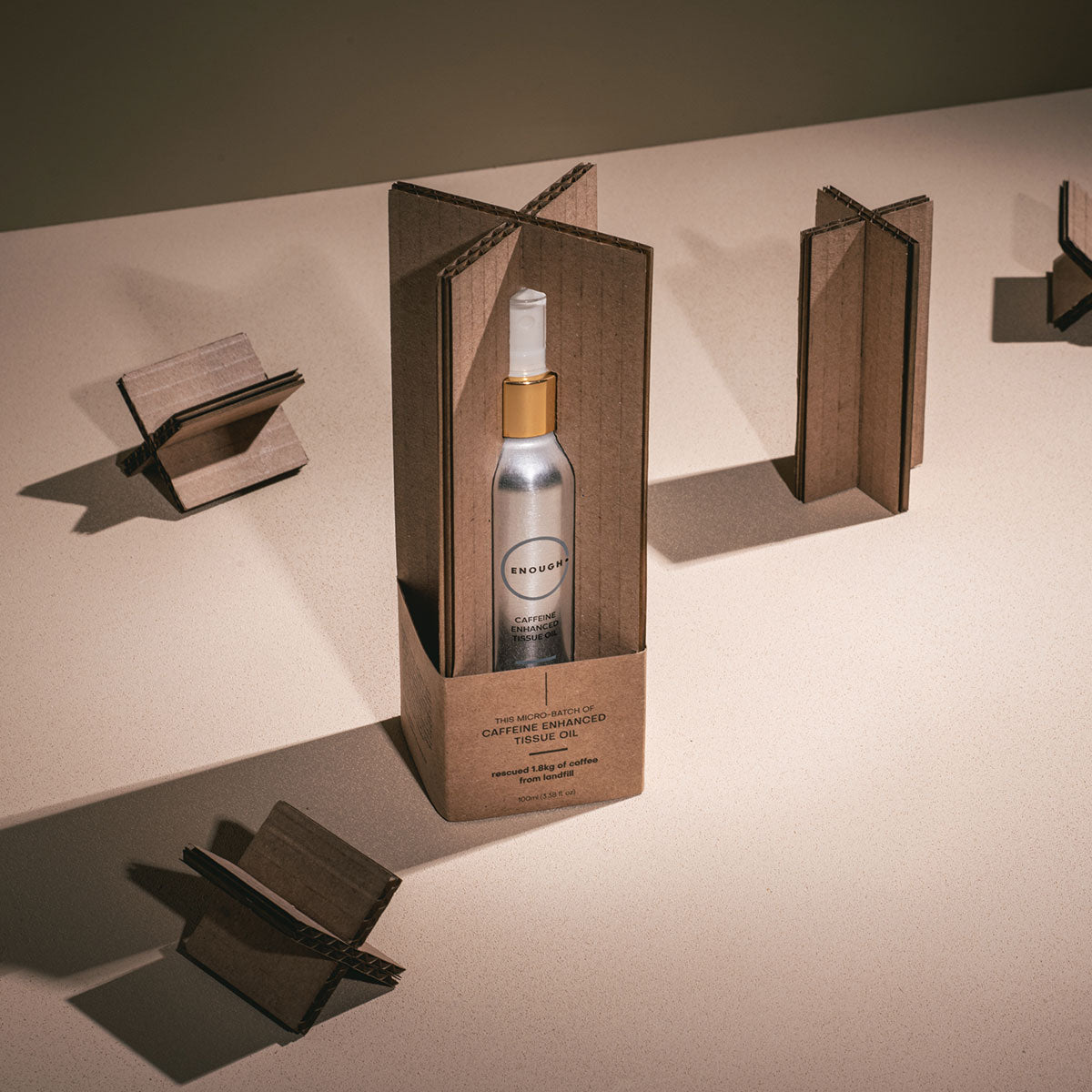 Caffeine Enhanced Tissue Oil