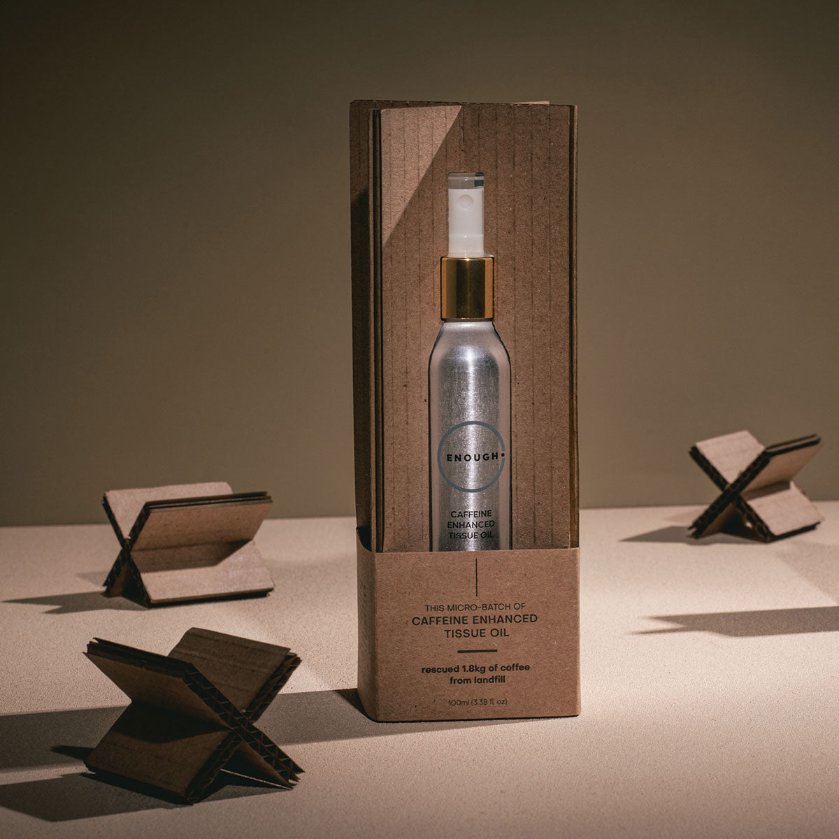 Caffeine Enhanced Tissue Oil